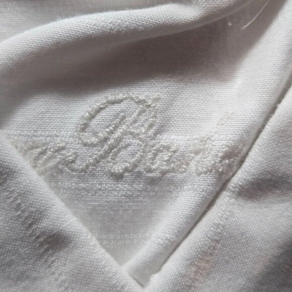 Tommy Bahama Men's Cotton Linen Blend White Long-Sleeve Shirt Boho Beach Travel - Picture 4 of 16